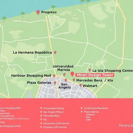 Peninsula Stays 2 Bedroom Designer Apartment & 200 Mb Fast Wifi New Listing! Mérida Exterior photo